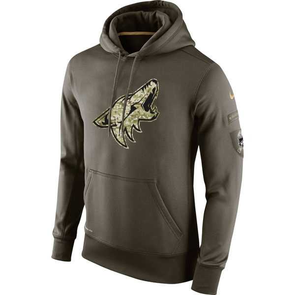 Men's Phoenix Coyotes Nike Salute To Service NHL Hoodie,We sell and wholesale Men's Phoenix Coyotes Nike Salute To Service NHL Hoodie on line form chian!
